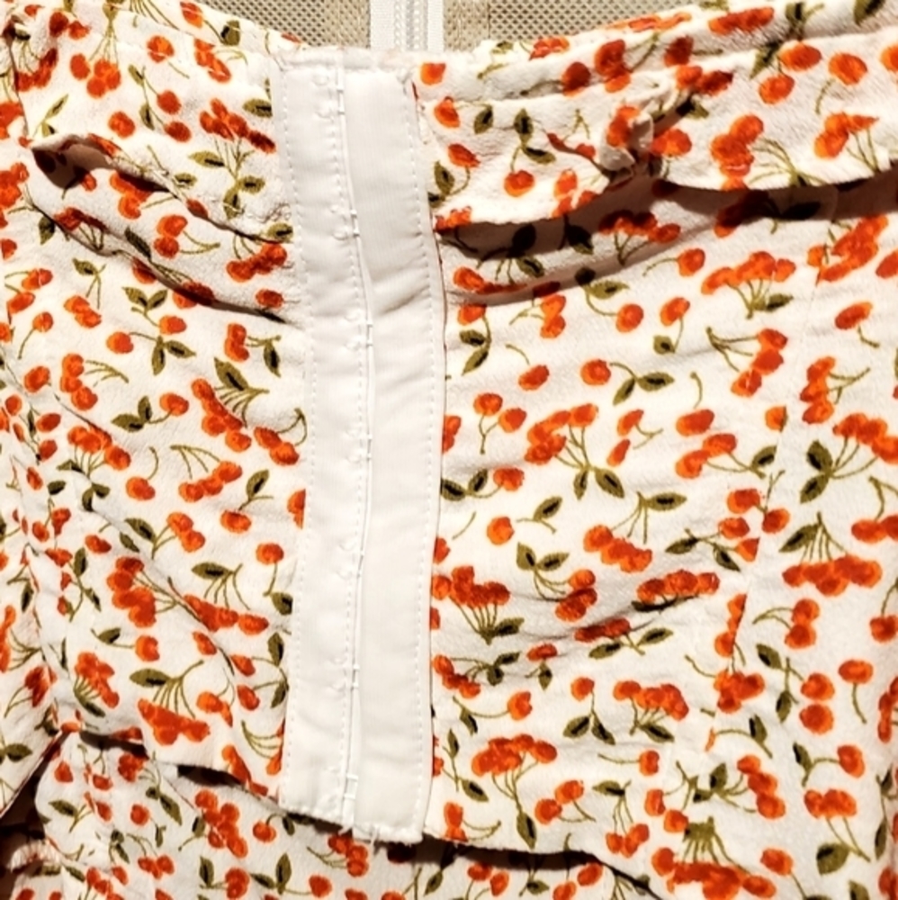 Women's Flynn Skye Parker Cherry Rayon Jumpsuit XS - Picture 7 of 14